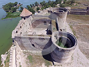 View of the Akkerman fortress from the drone