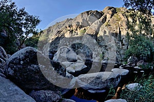 View of Aktovo canyon ,famous natural landmark of Ukraine