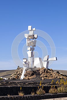 View of Al Campesino Monument (