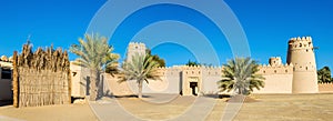 View of Al Jahili Fort in Al Ain