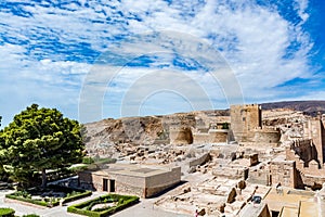 View of the Alcazaba (Almeria Castle), Spain