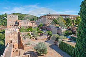 Entrance Nasrid Palaces, Alhambra, Granada