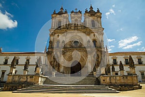 View of Alcobaca Monastery