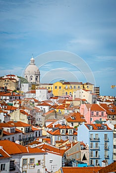 A view of Alfama in Lisbon