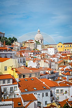 A view of Alfama in Lisbon