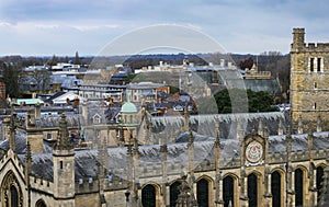 A view of All Souls University, Oxford, England