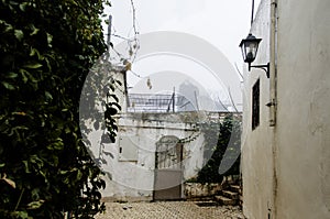 View of the alley in Safed