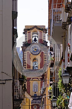 View of alleyway of sorrento city