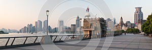 View along The Bund - landmark of Shanghai