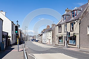 The View Along Lauder High Street