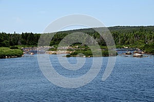 View along the Renews River, NL Canada