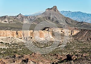 View along Route 66 in Arizona