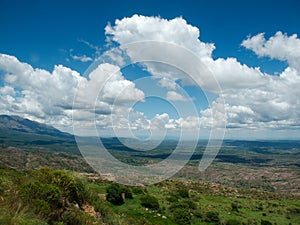 Landscape view in Altas Cumbres, Cordoba, Argentina photo