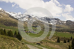 View of the Alp Flix