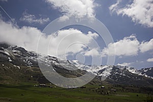 View of the Alp Flix