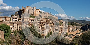 View of Alquezar, Somontano, Huesca province, Aragon, Spain