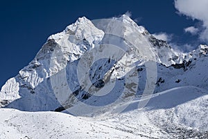 View of Ama Dablam from Dingboche