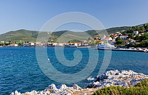 View of Amaliapolis, Thessaly, Greece