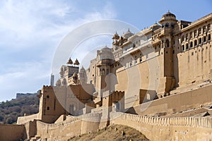 View of Amber Fort in Jaipur, Rajasthan, India