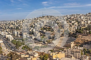 View of Amman. The capital of Jordan