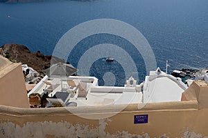 View of Ammoudi Bay From Oia Village