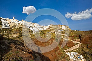 View from Amoudi Santorini