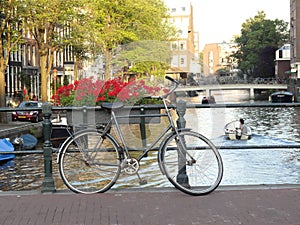 View of Amsterdam's canal