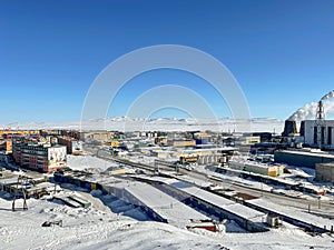 View on Anadyr from a hill