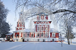 View of the ancient church of Tsarevich Dimitri on Blood. Uglich