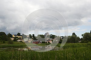 View of the ancient city Porvoo, Finland