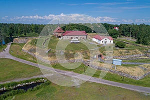 View of the ancient fortress Korela. Priozersk