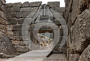 Lion Gate - Mycenae - Greece