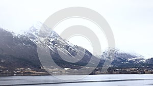 The View From the Andalsnes Waterfront Across Romsdalsfjord