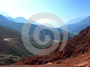 View on the Andes, Hornocal, Argentina