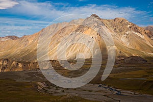 View of Andes mountains, Valle Hermoso