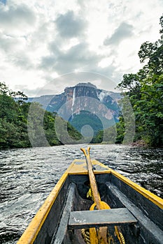 View of Angel falls, Canaima National Park