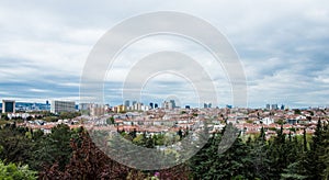 View of Ankara from the Ataturk memorial