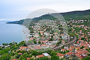 View of Ankaran city, Slovenia