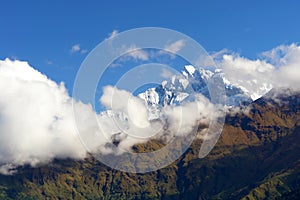 View of annapurna mountain, Nepal
