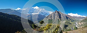 View of Annapurna, Nepal photo