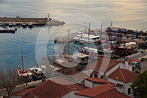 View of the Antalya old town