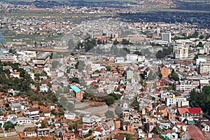 View of Antananarivo, capital of Madagascar