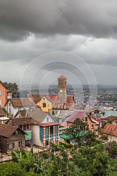 View of Antananarivo Madagascar