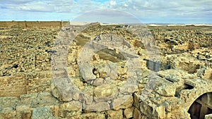View at antique ruins.