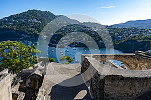 View from the Aragonese castle of Ischia