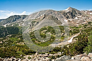 View from Arapahoe Pass Trail