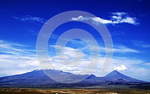 View on Ararat from Turkey