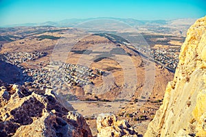 View from Arbel cliff