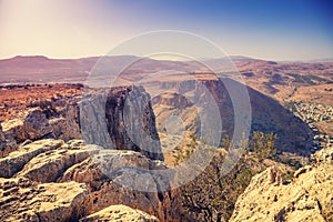 View from Arbel cliff