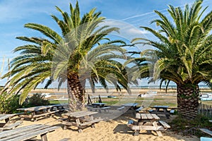 Cap Ferret, Arcachon Bay, France. View over the bay photo